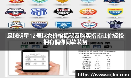 足球明星12号球衣价格揭秘及购买指南让你轻松拥有偶像同款装备
